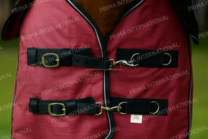 Couverture d'équitation de haute qualité pour chevaux, 1200D Ripstop, imperméable, pour l'extérieur, toutes saisons, modèle crossover combo avec doublure en coton - Product Image 2