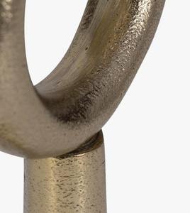 Support de bougie haut en métal noir élégant pour décoration de table et usage domestique, idéal pour le salon, à prix avantageux - Product Image 3