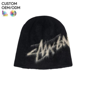 Bonnet en tricot de coton respirant, style été, logo personnalisé, support OEM ODM pour la fourniture aux marques - Product Image 6