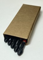 Ralter – Lot de 5 embouts à chocs PH1, PH2, PH3, finition oxyde noir, 50 L, matériau S3 de Taïwan, zone de torsion unique, personnalisable OEM