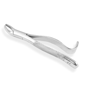 Forceps d'extraction dentaire n° Instrument d'extraction dentaire pour 24 molaires supérieures, en acier inoxydable, avec poignée ergonomique, manuel, certifié CE - Product Image 3