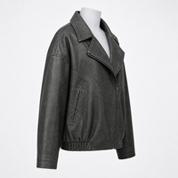 Veste en cuir matelassée unie pour femmes et hommes, design personnalisé, respirante, chaude pour l'hiver, imperméable, écologique, service OEM