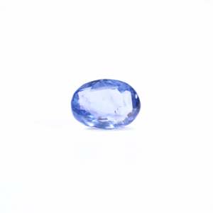 Handcrafted 3.85 Carat Blue Sapphire Loose Gemstone-Heart & Emerald Cut for Fine Jewelry - Product Image 1