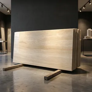 Best Quality Hot Selling Teakwood Beige Granite Natural <b>Stone</b> Slabs for Interior Decoration Flooring Countertops & Building - Product Image 4