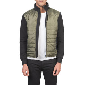 Blouson d'hiver personnalisé pour homme avec capuche, chauffant, écologique, logo frontal, manches longues, logo personnalisable - Product Image 1