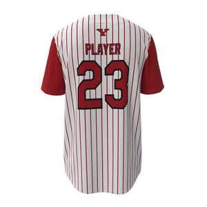 Custom Sublimation Baseball Jersey <b>Half</b> Sleeve <b>Button</b> Up Team Uniform Personalized Baseball <b>Shirt</b> with Logo Name Number OEM - Product Image 2