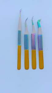 Pinzas para Pestañas con Recubrimiento en Polvo, Proveedor de Pinzas para Pestañas al por Mayor, Proveedores Profesionales de Pinzas para Extensión de Pestañas, Pinzas para Cejas - Product Image 3