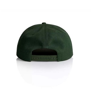 Gorra Unisex de 6 Paneles con Cierre a Presión, Color Verde Sólido, Algodón, Ajustable, Estilo Casual, para Adultos, Uso en las Cuatro Estaciones - Product Image 4