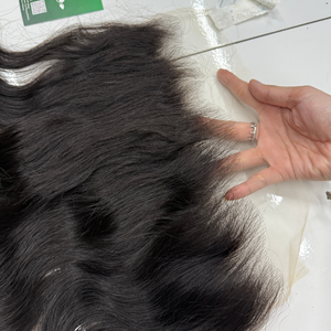 Top vente en gros 8-32 pouces vietnamien cheveux bruts dentelle frontale perruque textures droites HD pour les femmes noires non traitées Hd dentelle frontale perruque - Product Image 5