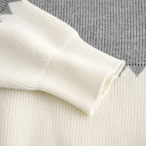 Suéteres Cálidos de Algodón Tejidos a Mano con Estampado de Dibujos Animados en Color Rosa para Niñas - Product Image 4