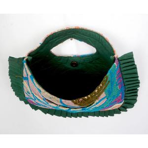 Indian Fashion Bohemian Style Designer Women kantha Clutch Messenger Shoulder Bag Handmade Lightweight Large Travel Daily - Product Image 3