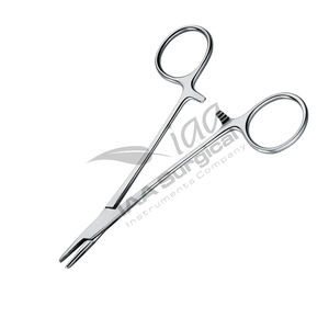 Pinzas Portaagujas Manuales Profesionales de Acero Inoxidable para Cirugía General, Portaagujas de Sutura con Certificación CE - Product Image 4