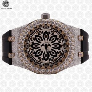 Reloj Charm Jewells de Lujo, Acero Inoxidable, Forma Tonneau, 42mm, Movimiento de Cuarzo Analógico, Correa de Goma, Diseño Unisex - Product Image 1
