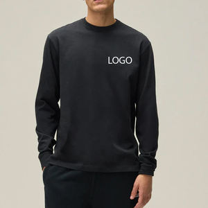 T-shirts pour hommes tendance, coupe ajustée, tissu extensible, légers, hauts d'été, style décontracté, vêtements de style streetwear, design élégant avec logo personnalisé - Product Image 1