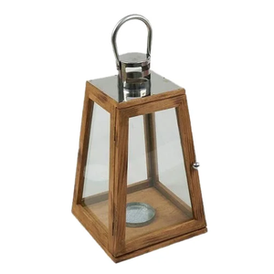 Farol de Madera Artístico de la India para Decoración Cultural, que Agrega un Brillo Interior Tradicional e Iluminación Decorativa a Habitaciones Festivas - Product Image 5