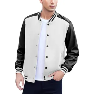 Sport Sweatshirt Children <b>Baseball</b> <b>Jacket</b> Canvas Casual Eco-Friendly Breathable Winter Wholesale Boys Kids - Product Image 4