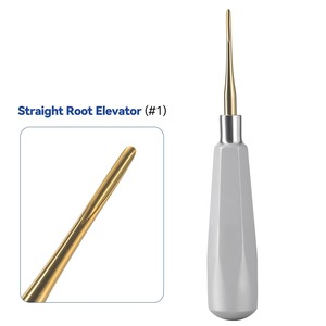 Instrument chirurgical manuel ergonomique pour l'extraction dentaire, à conception triangulaire droite, Classe I, 3 mors - Product Image 2