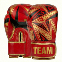Gants de boxe MMA en cuir souple personnalisables et confortables pour les enfants de 5 à 7 ans, tailles 6oz-16oz, activités sportives de plein air
