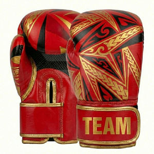 Guantes de Boxeo Personalizables de Cuero Suave y Cómodo para Adultos, Tamaños Disponibles: 6oz, 8oz, 12oz, 14oz, 16oz, para Deportes y Actividades al Aire Libre - Product Image 2