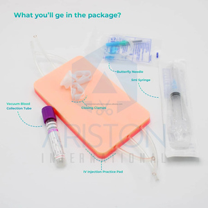High Quality Durable PVC Silicon IV Injection Practice <b>Kit</b> Medical Nurse Training Blood Medical Science Ariston International - Product Image 2