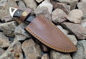 Couteau d'extérieur robuste en acier inoxydable pour le camping, le bushcraft, la randonnée, la pêche et la préparation aux situations d'urgence - Product Image 4