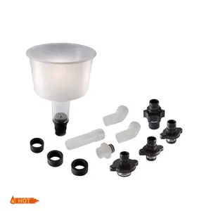 Ferramentas de reparo do carro radiador à prova de derramamento 12-pc. Kit funil de enchimento refrigerante