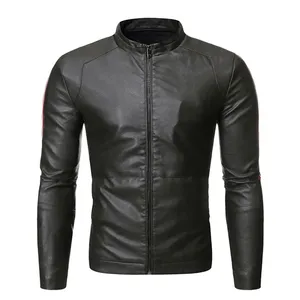Vestes en cuir pour hommes à prix avantageux, nouvelle collection, couleur personnalisable - Product Image 6