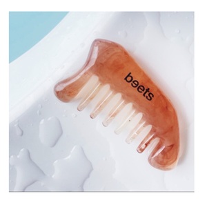 Peigne Guasha pour le cuir chevelu de bonne qualité, mini, personnalisé, en gros, professionnel, innovant, avec logo - Product Image 1