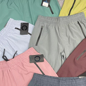 Shorts de sport d'été pour hommes, en coton, imprimés, décontractés, pour la course et la plage, lot en gros - Product Image 3
