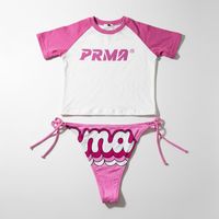 Conjunto de Bikini de Dos Piezas para Mujer, Corte Regular, Color Sólido, Ligero, de Spandex y Poliéster Lavado, Alta Calidad, Venta al Por Mayor
