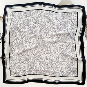 Pañuelo/Bandana de Seda de Alta Calidad para Verano, Unisex, para Actividades al Aire Libre, Diseño Personalizado, Moda para Toda Temporada, Venta al Por Mayor - Product Image 1