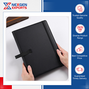 แฟ้มใส่เอกสารแบบ 3 ห่วง หนัง PU ยี่ห้อ Nexgen Exports สำหรับใช้ในธุรกิจ โรงเรียน และสำนักงาน - Product Image 5