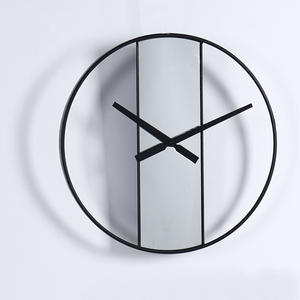 Les finitions modernes complètent les styles de meubles contemporains, les horloges murales en métal offrant une satisfaction esthétique durable. - Product Image 5