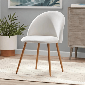Nordic <b>Velvet</b> Leisure Arm <b>Chair</b> with Solid Wood Frame for <b>Bedroom</b> or Hotel - Product Image 1