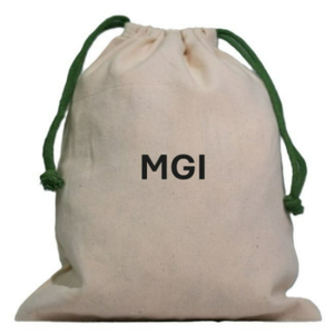 Sac à cordon écologique personnalisé avec logo, 7 pouces, en toile de coton et lin, réutilisable, tendance, pour bougies et savons - Product Image 5