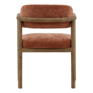 Silla de Comedor Tapizada de Estilo Moderno de Mediados de Siglo, con Patas de Madera, Asiento y Respaldo de Terciopelo, Muebles para el Hogar - Product Image 5