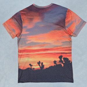 Camisetas atléticas de algodón 100% personalizadas para hombre, camisetas de sublimación de tinte completo con serigrafía, UNIFORMES DE EQUIPO con patrón sólido - Product Image 3