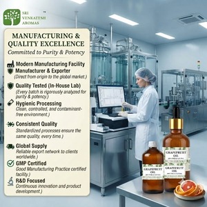 Grapefruit <b>Essential</b> <b>Oil</b> Steam Distilled Citrus <b>Oil</b> for Cosmetic Manufacturing Personal Care Fragrance Bulk Supply - Product Image 5