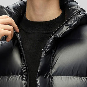 Nouvelle conception, veste matelassée unisexe grande taille, logo camouflage personnalisé sur le devant, imperméable et respirante pour hommes - Product Image 2