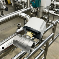 Válvula de Bola Eléctrica Bidireccional de Acero Inoxidable Directo de Fábrica, 220V/12V/24V, Control por Motor Eléctrico para Suministro de Agua
