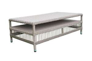Conjunto de Sofás de Diseño para Exteriores con Estructura de Aluminio y Tejido de Poliratán - Product Image 4
