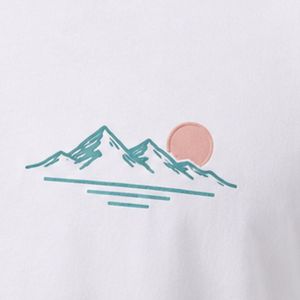 Camiseta de manga larga raglán blanca y azul aguamarina para hombre, de algodón premium, cuello redondo, informal, estilo béisbol, ropa personalizada OEM. - Product Image 6