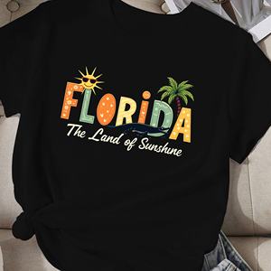 เสื้อยืดสตรีจาก Florida The Land of Sunshine - Product Image 3