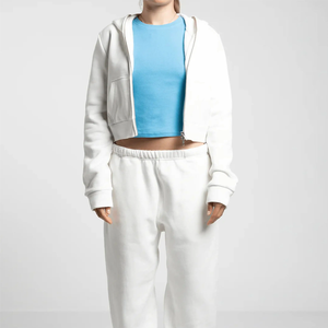 Sudadera con Capucha Corta para Mujer, Cómoda y Acogedora, Estilo Informal, con Cordón Ajustable, Bordado/Estampado Frontal, para Otoño e Invierno - Product Image 5