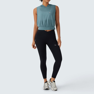 Camiseta sin Mangas Casual para Mujer, Tejida en Spandex/Algodón, 220g, Ecológica, de Secado Rápido y Transpirable, de BE DOT GARMENTS ENTERPRISES - Product Image 6