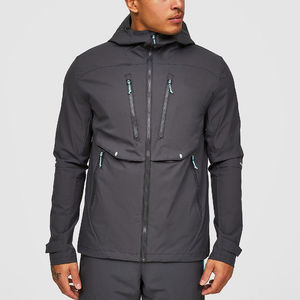 Custom Design Breathable Plus Size Windbreaker <b>Jacket</b> with Print <b>Pattern</b> Cotton Filled OEM Service From Pakistan for Men - Product Image 3