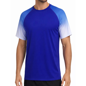 OEM Men Sports Compression Rash Guard T Shirt Moisture Wicking Quick Dry Fitness Gym Apparel - Product Image 2
