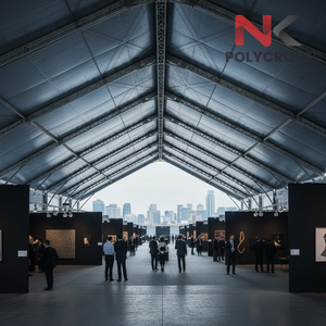 Bâche d'exposition traditionnelle résistante aux UV pour stands de foire commerciale, bâche d'exposition sur mesure - Product Image 3