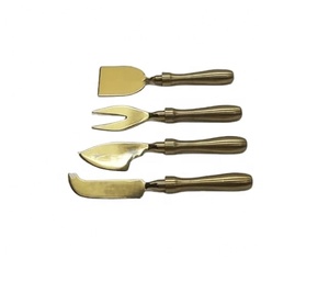 Juego de cubiertos ecológicos de acero inoxidable, diseño bonito y único, martillado, chapado en oro, obsequios de cubiertos para el hogar de alta calidad - Product Image 1