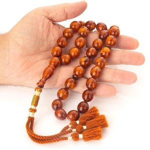 Contador de oraciones islámico Tasbih de resina premium, directo de fábrica, con opciones de color personalizadas para el culto y regalos religiosos - Product Image 4